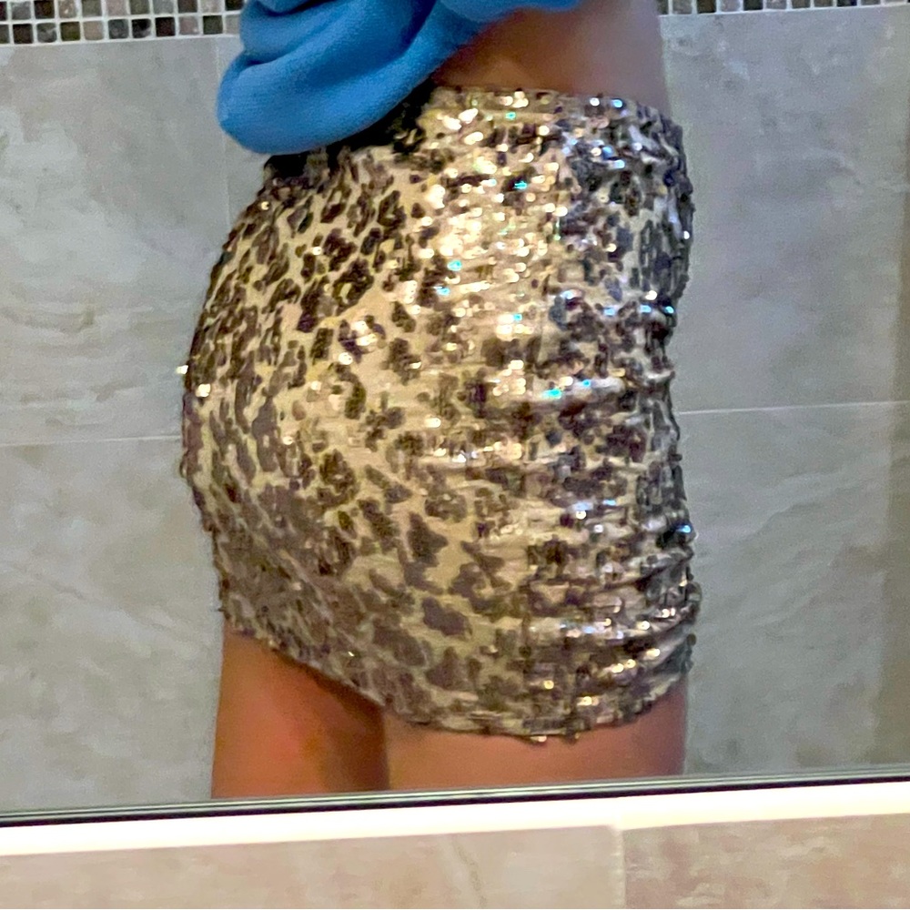 Sequin skirt
